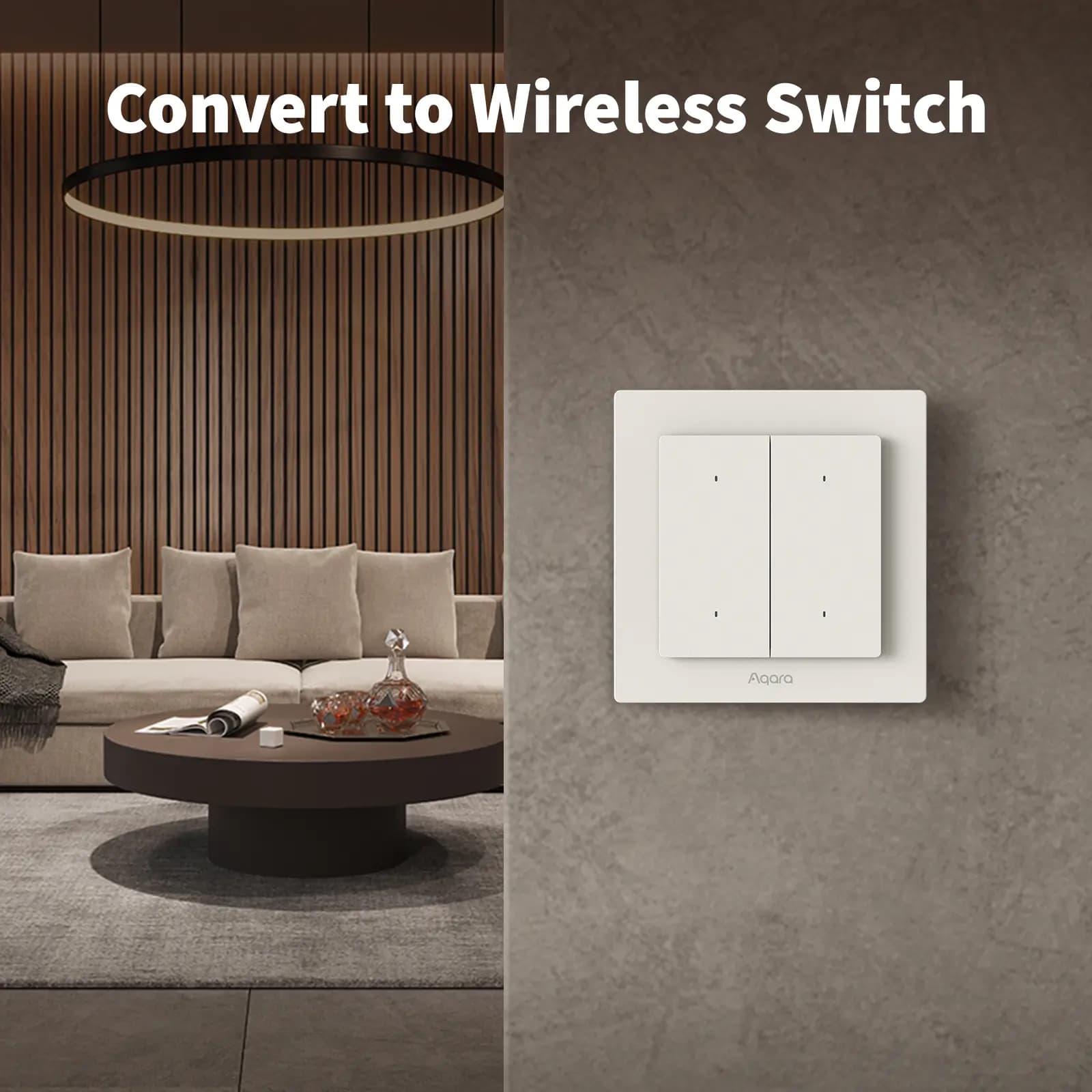 Aqara Light Switch H2 EU WS-K08D 4 Tuş 2 Kanal Akıllı Duvar Anahtarı — 3