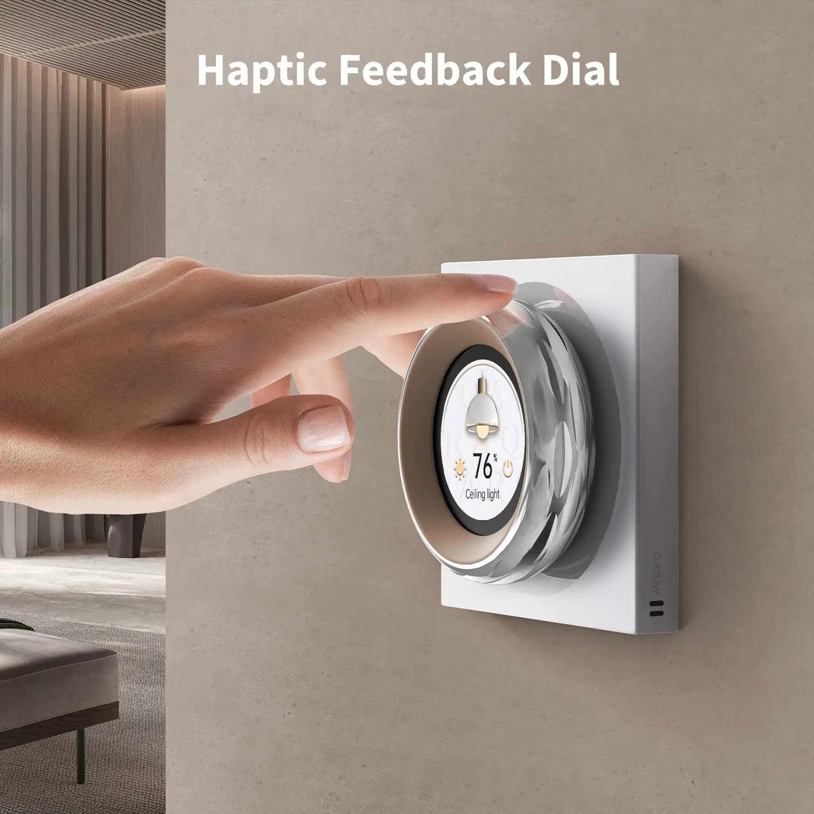 Aqara Touchscreen Dial V1 DS-K01D - Smart Wall Panel — 3