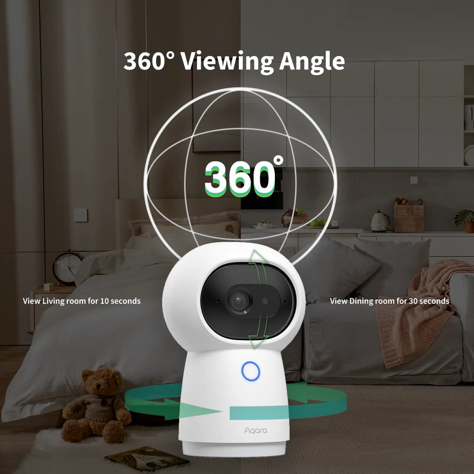 Aqara Camera Hub G3 - 2K Zigbee 3.0 Akıllı Ev Kamerası — 4