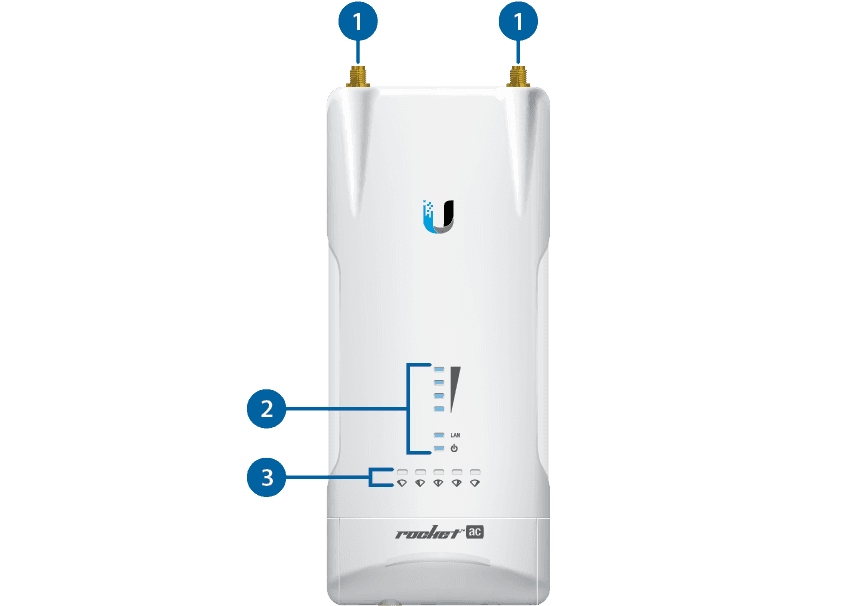 Ubiquiti Rocket 5AC PTMP 5 GHz airMAX ac Baz İstasyonu — 1