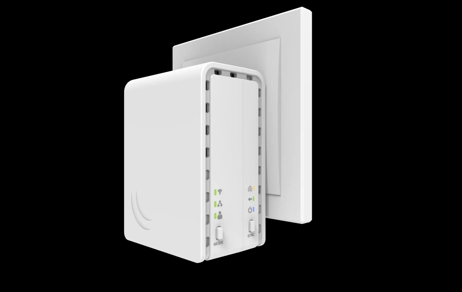 MikroTik PL7411-2nD PWR-LINE AP Powerline Wi-Fi Access Point — 2
