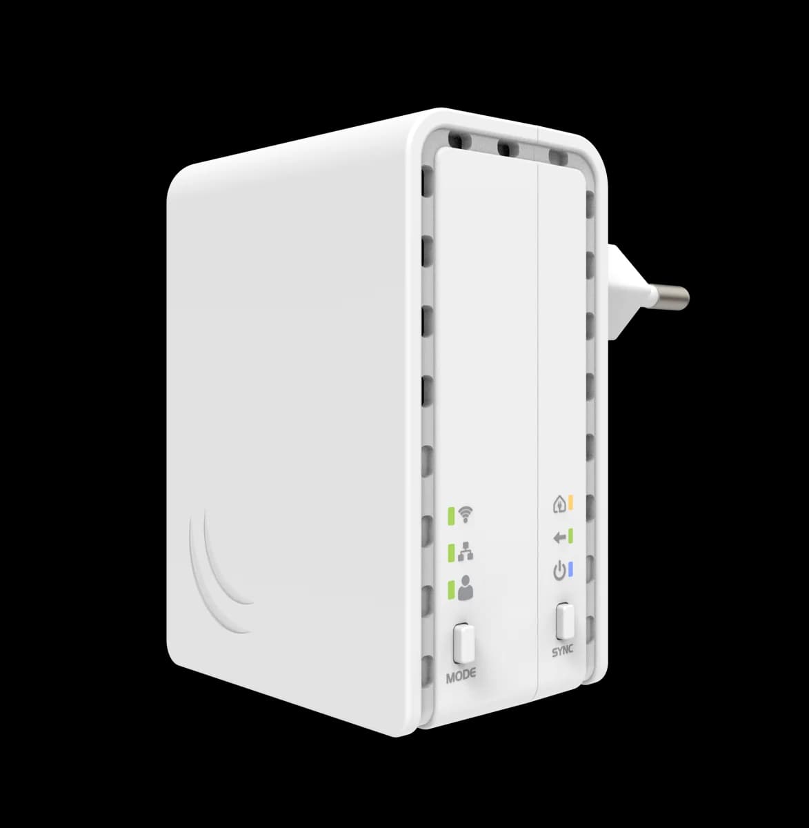 MikroTik PL7411-2nD PWR-LINE AP Powerline Wi-Fi Access Point — 4
