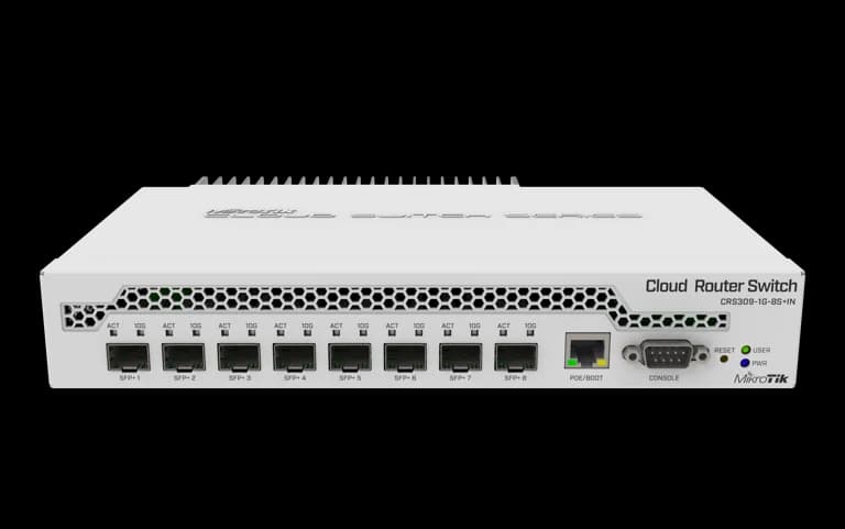 MikroTik CRS309-1G-8S+IN 10 Gbps SFP+ Switch — 1