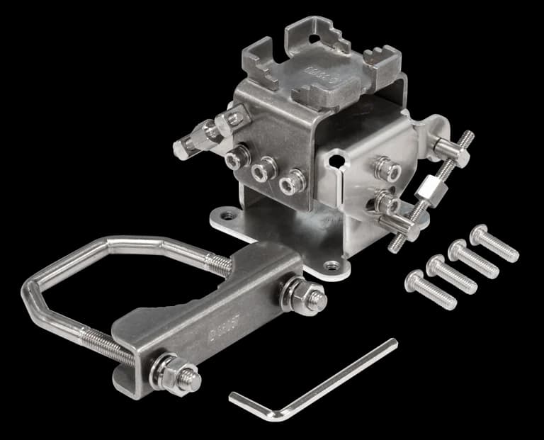 MikroTik solidMOUNT Pole Mount Adapter for LHG Series — 1