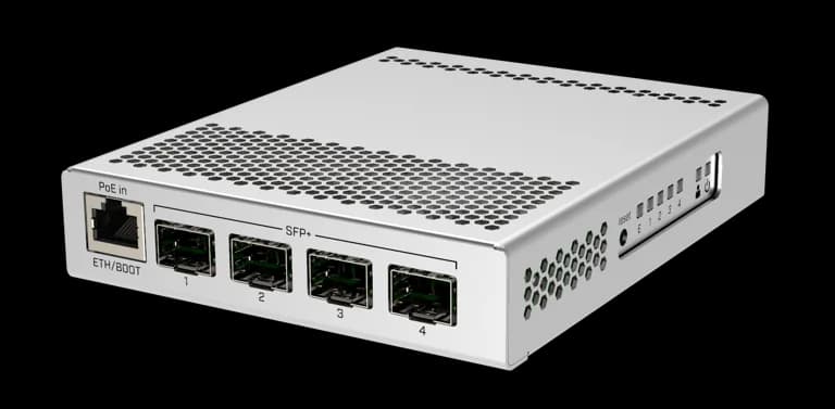 MikroTik CRS305-1G-4S+IN 10G SFP+ Switch — 1