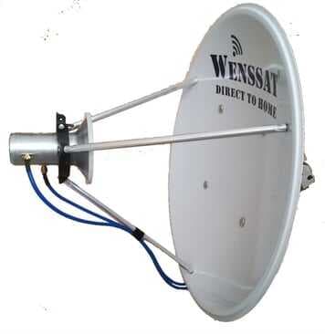 WENSSAT Parabolic Dish Antenna 27 dBi 5 GHz Compatible with MikroTik — 4