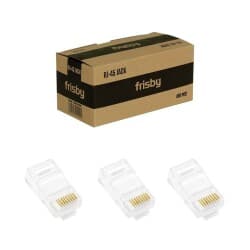 Frisby FNW-RJ4519N RJ45 UTP 100-Pack Connector — 2