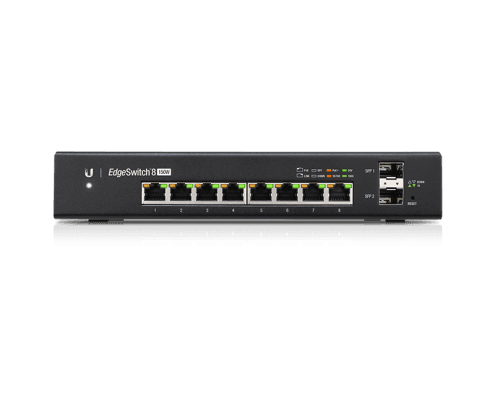 Ubiquiti ES-8-150W EdgeSwitch 8x Gigabit PoE+ 2x SFP 150W — 4