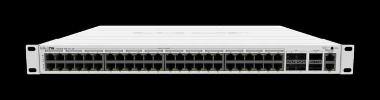 MikroTik CRS354-48P-4S+2Q+RM L3 Yönetilebilir PoE Switch