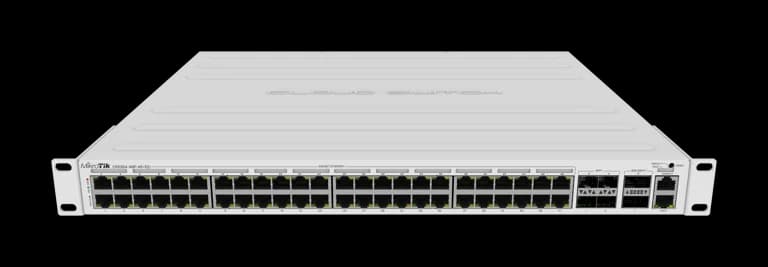 MikroTik CRS354-48P-4S+2Q+RM L3 Managed PoE Switch — 4