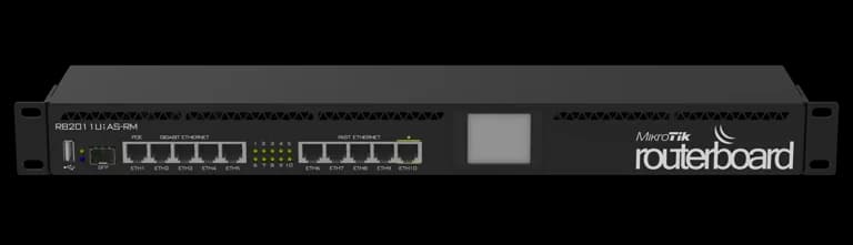 MikroTik RB2011UiAS-RM 10-Port RouterOS Network Device — 1