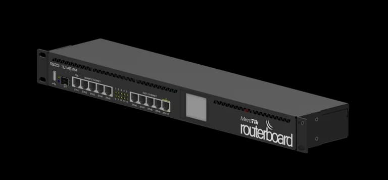MikroTik RB2011UiAS-RM 10-Port RouterOS Network Device — 2