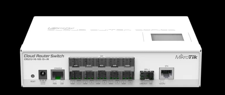 MikroTik CRS212-1G-10S-1S+IN Cloud Router Switch