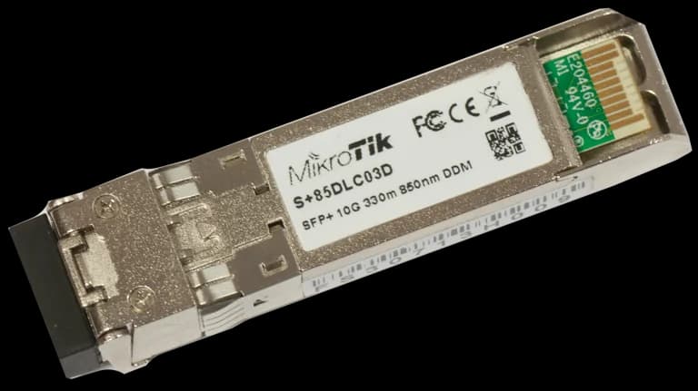 MikroTik S+85DLC03D 10G SFP+ Çok Modlu Transceiver Modülü — 1