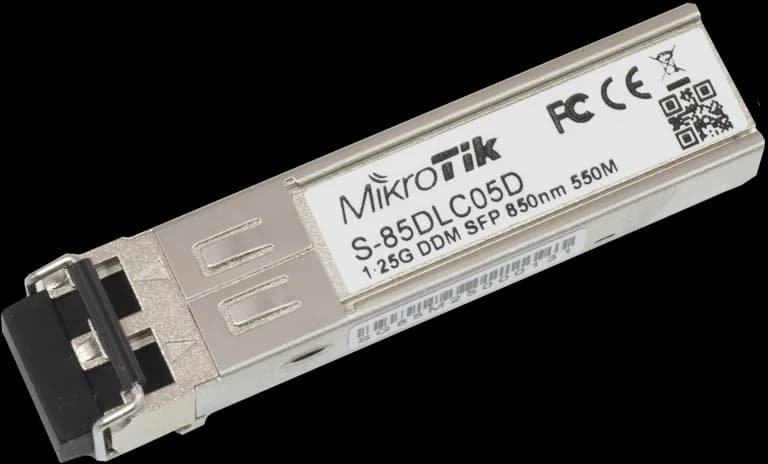 MikroTik S-85DLC05D 1.25G SFP Multi-Mod Optik Transceiver
