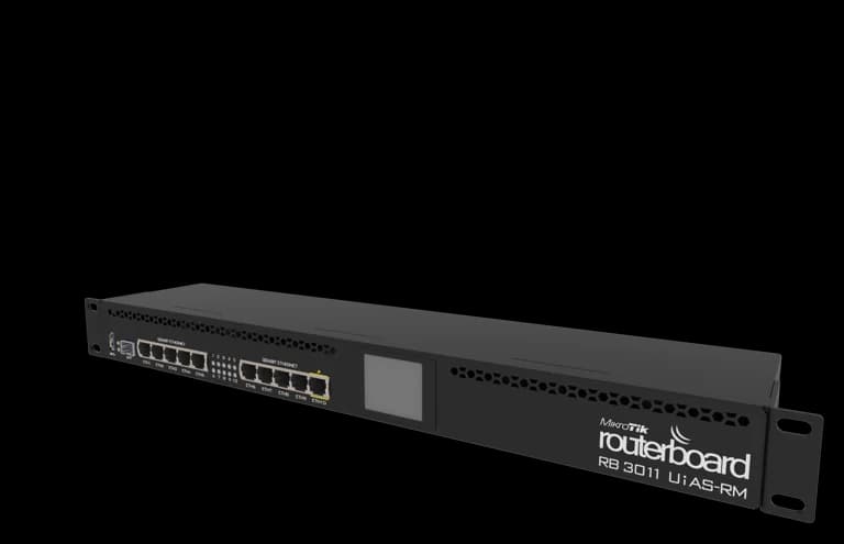MikroTik RB3011UiAS-RM 10 Port Gigabit Router — 1