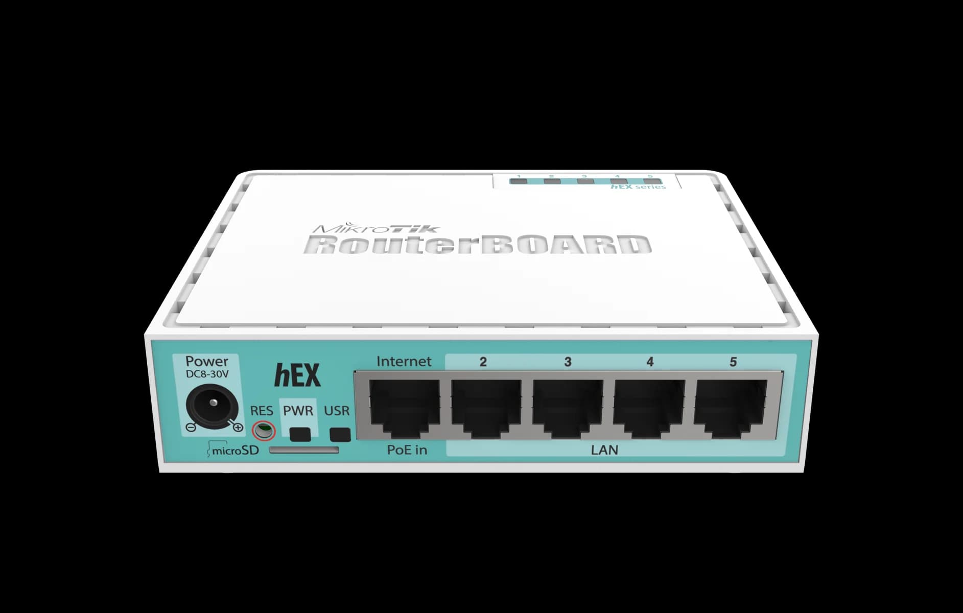 MikroTik RB750Gr3 hEX 5 Port Gigabit Ethernet Router — 3