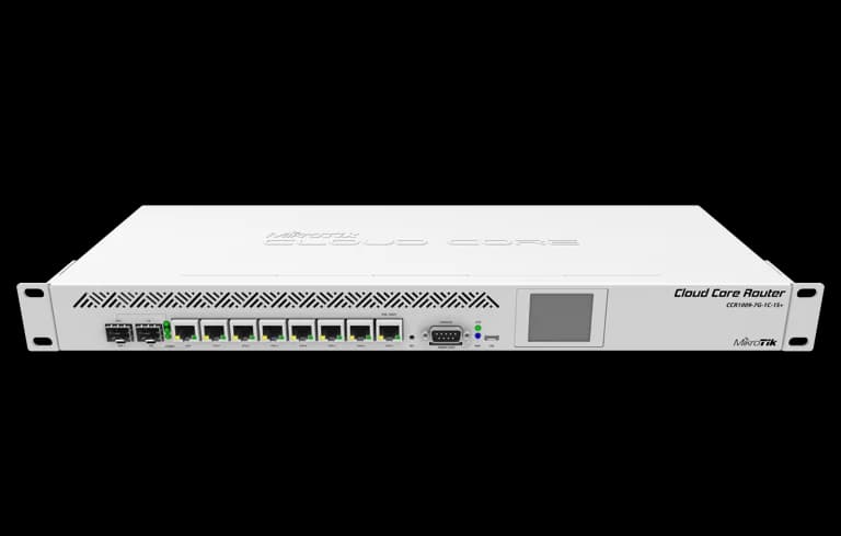 MikroTik CCR1009-7G-1C-1S+ 9-Core 1U Rack Router — 1