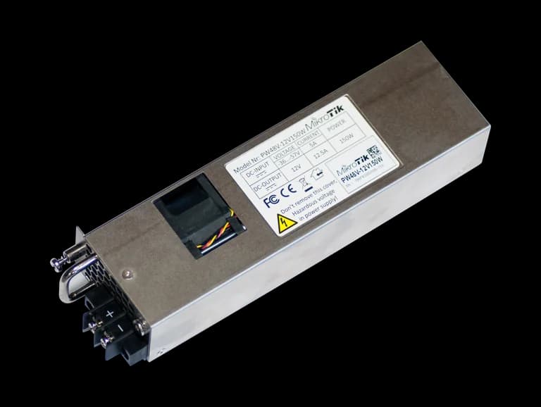 MikroTik 12POW150 Hot Swap Güç Kaynağı 150W 12V DC — 2