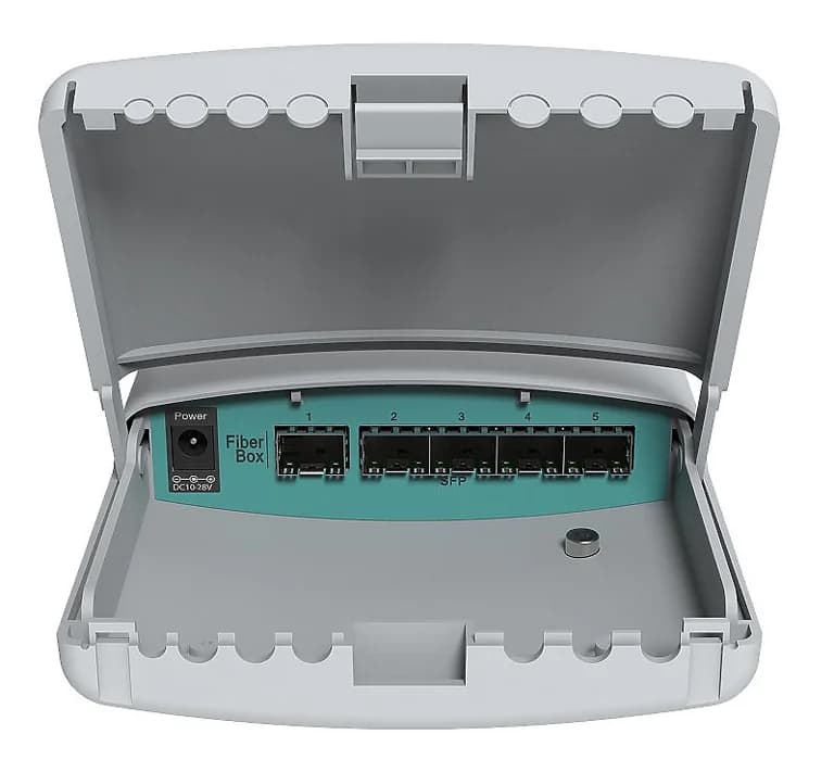 MikroTik CRS105-5S-FB 5 Port SFP Fiber Switch — 4