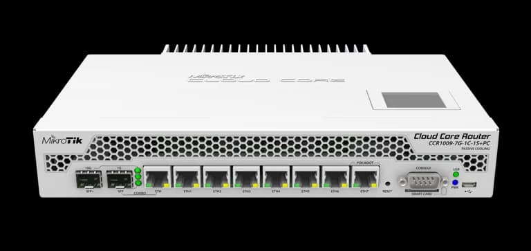 MikroTik CCR1009-7G-1C-1S+PC Cloud Core Router — 1