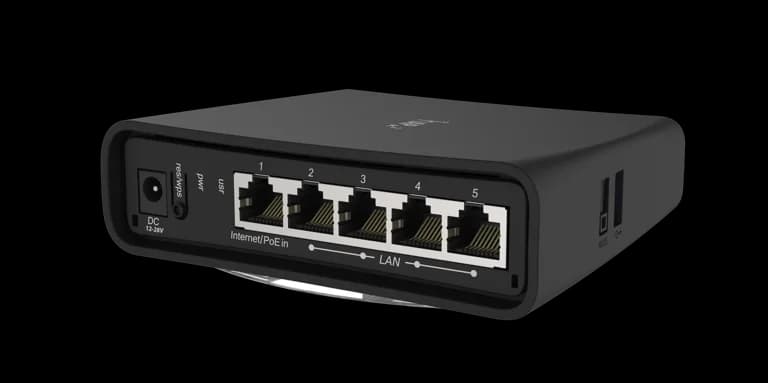 MikroTik hAP ac2 RBD52G-5HacD2HnD-TC Dual-Band Wireless Router — 3