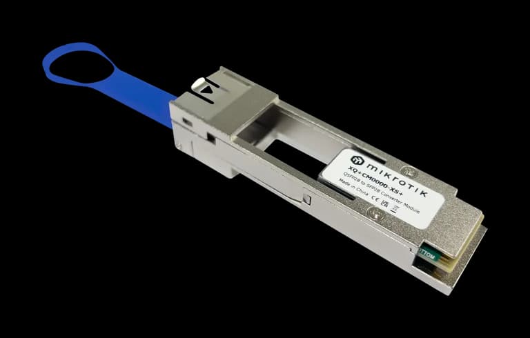 MikroTik XQ+CM0000-XS+ QSFP28'den SFP28'ye Dönüştürücü Modül