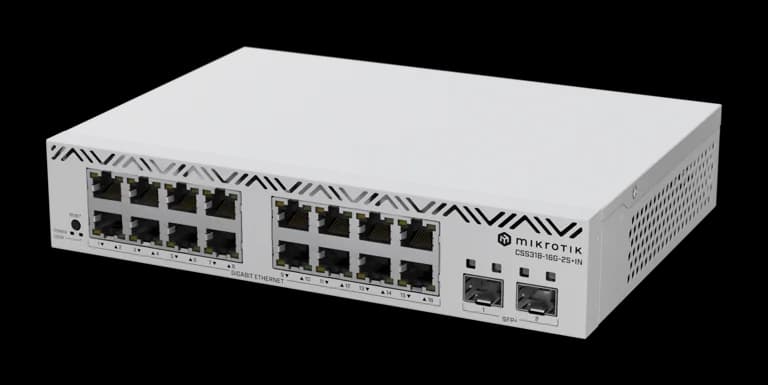 MikroTik CSS318-16G-2S+IN Yönetilebilir Gigabit Switch — 2