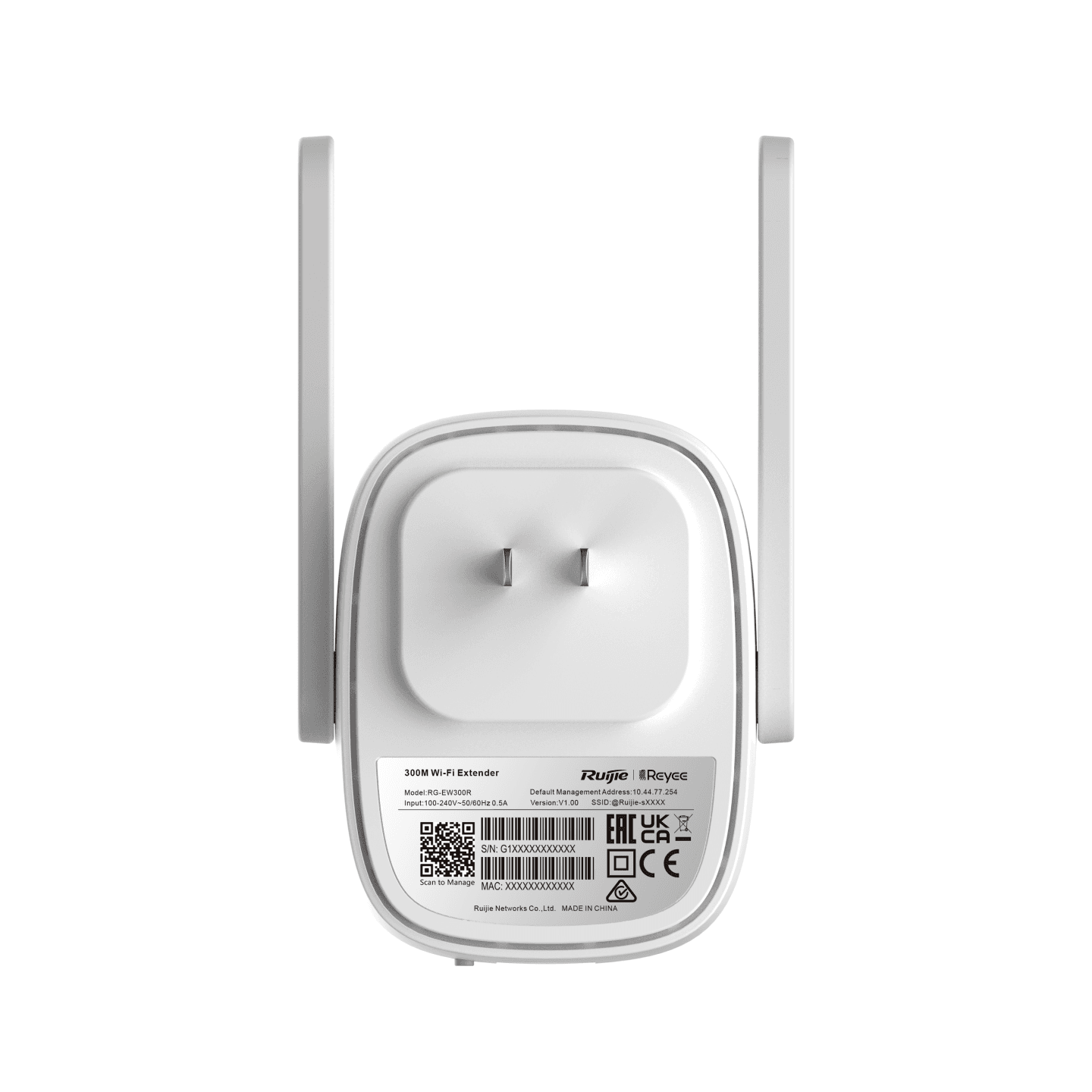 Ruijie Reyee RG-EW300R 300Mbps Wi-Fi Genişletici — 4