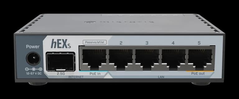 MikroTik hEX S (2025) E60iUGS 5 Port Gigabit Router — 1