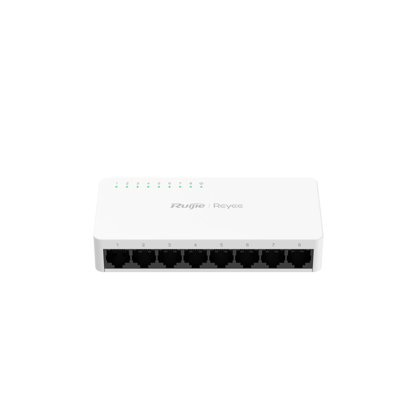 Reyee RG-ES08F 8 Portlu Fast Ethernet Switch, Plastik Kasa