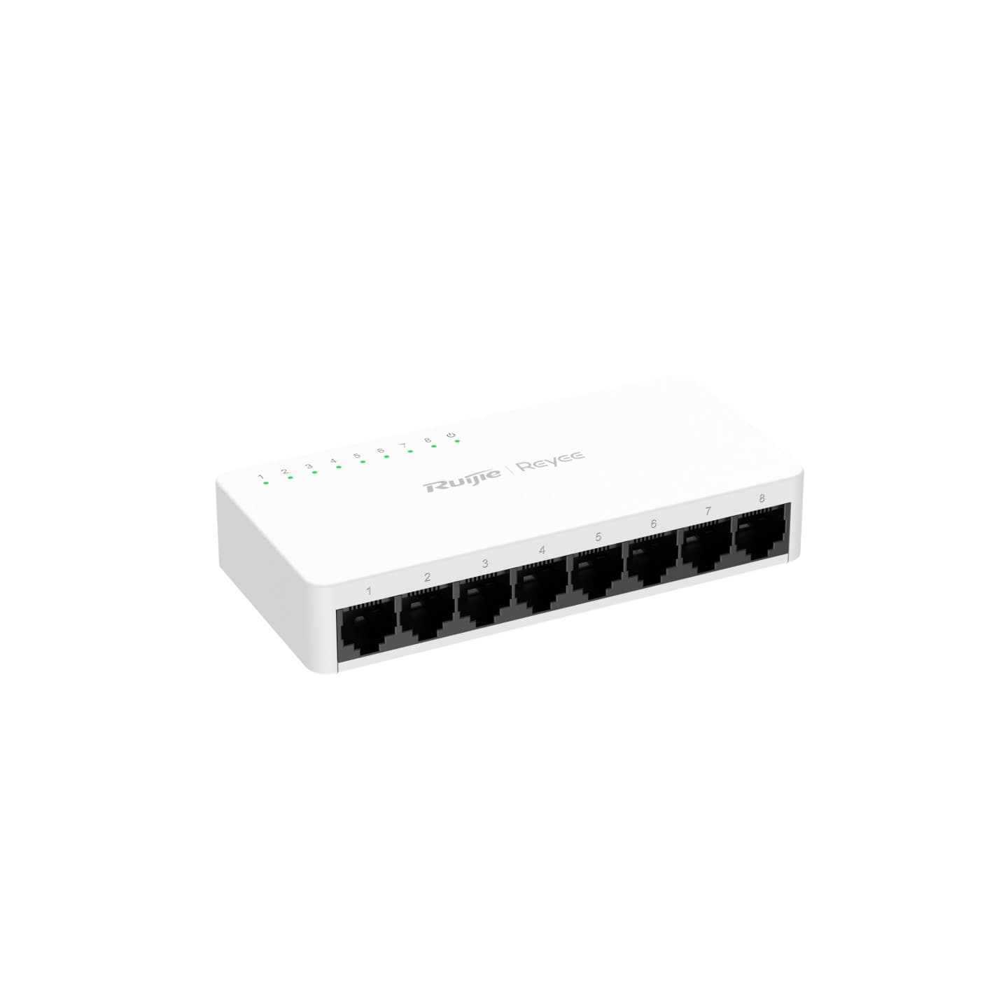 Reyee RG-ES08F 8 Portlu Fast Ethernet Switch, Plastik Kasa — 3