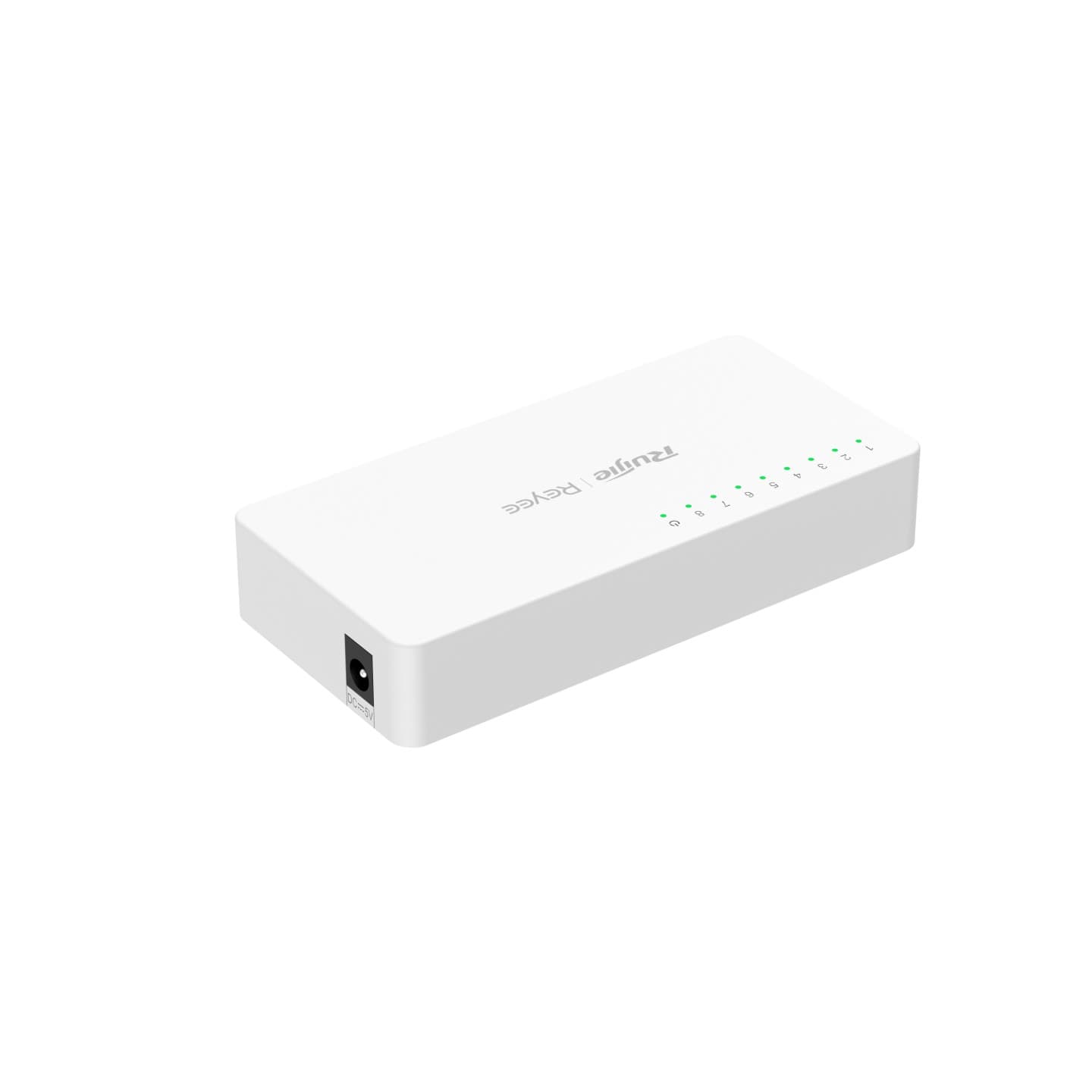 Reyee RG-ES08F 8 Portlu Fast Ethernet Switch, Plastik Kasa — 5
