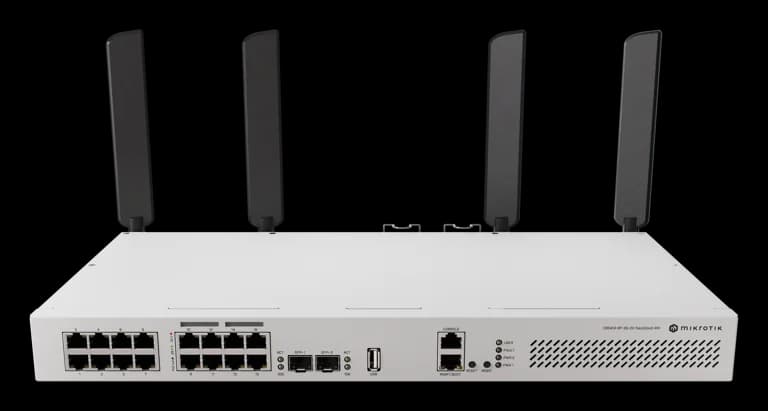 MikroTik CRS418-8P-8G-2S+5axQ2axQ-RM L3 Managed Wi-Fi 6 Switch — 2