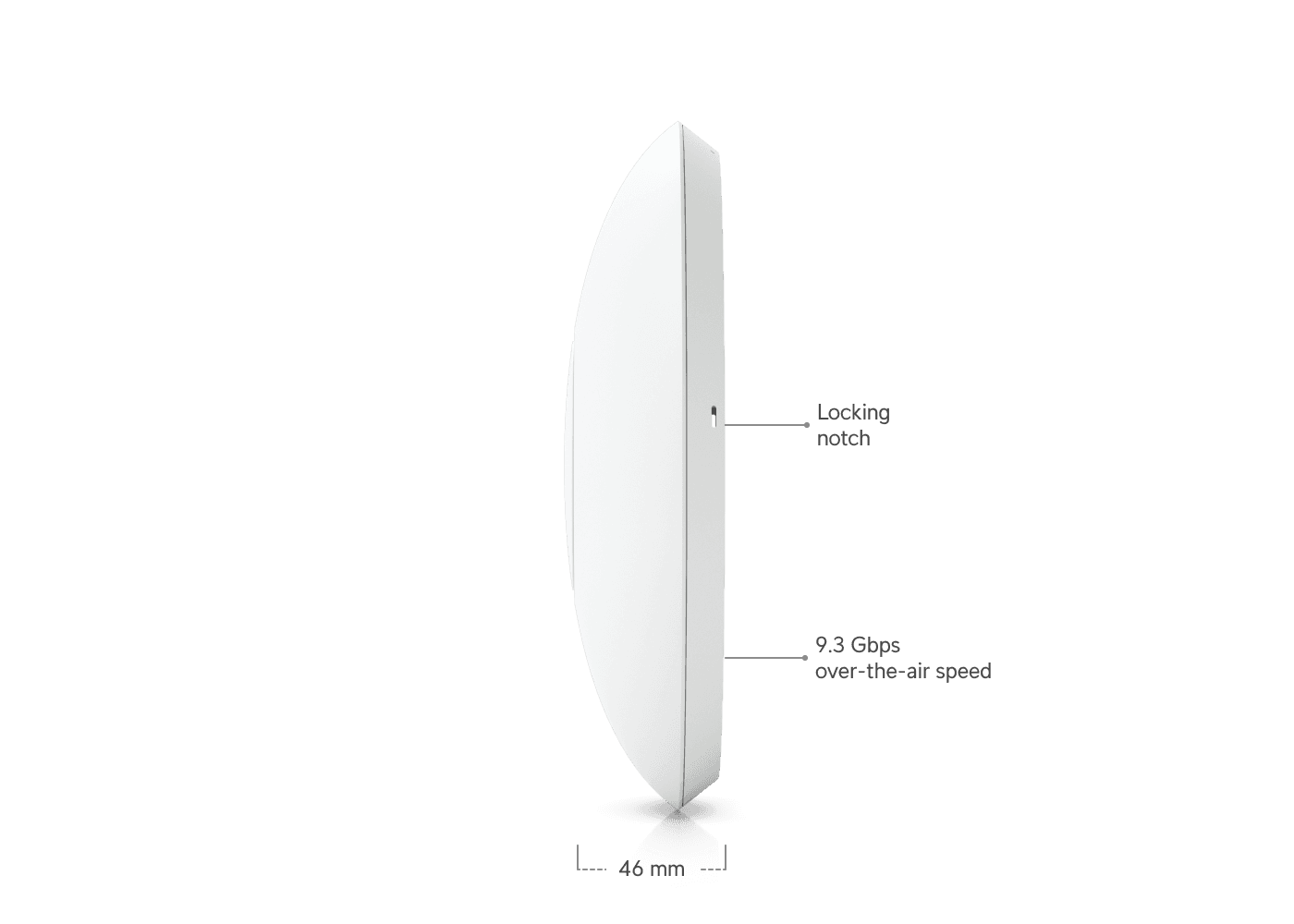 Ubiquiti U7-Pro-Max WiFi 7 6GHz 2.5Gbps Indoor Access Point — 3