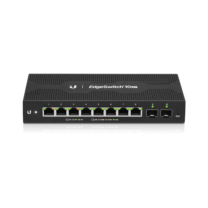 Ubiquiti EdgeSwitch ES-10XP 10 Portlu Yönetilebilir Switch — 1
