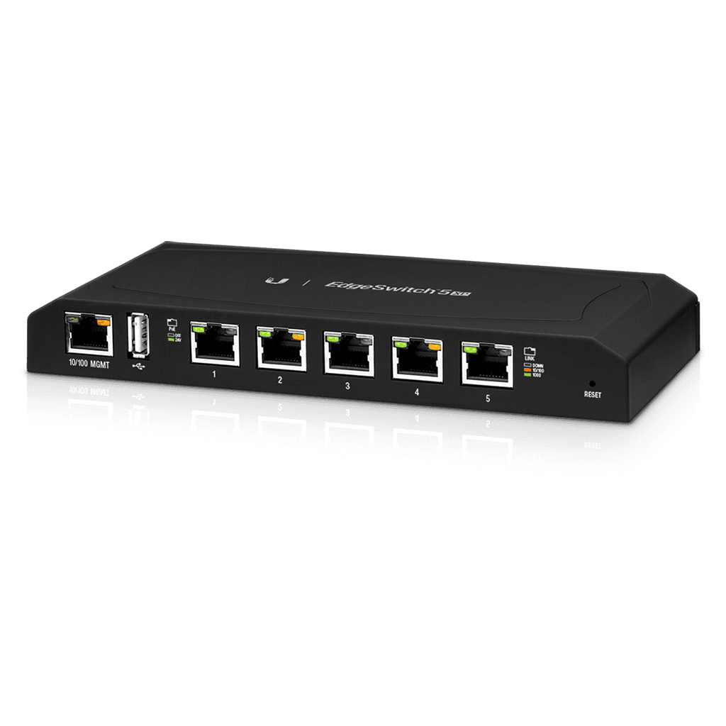 Ubiquiti ES-5XP 5 Port Gigabit Yönetilebilir PoE Switch — 1