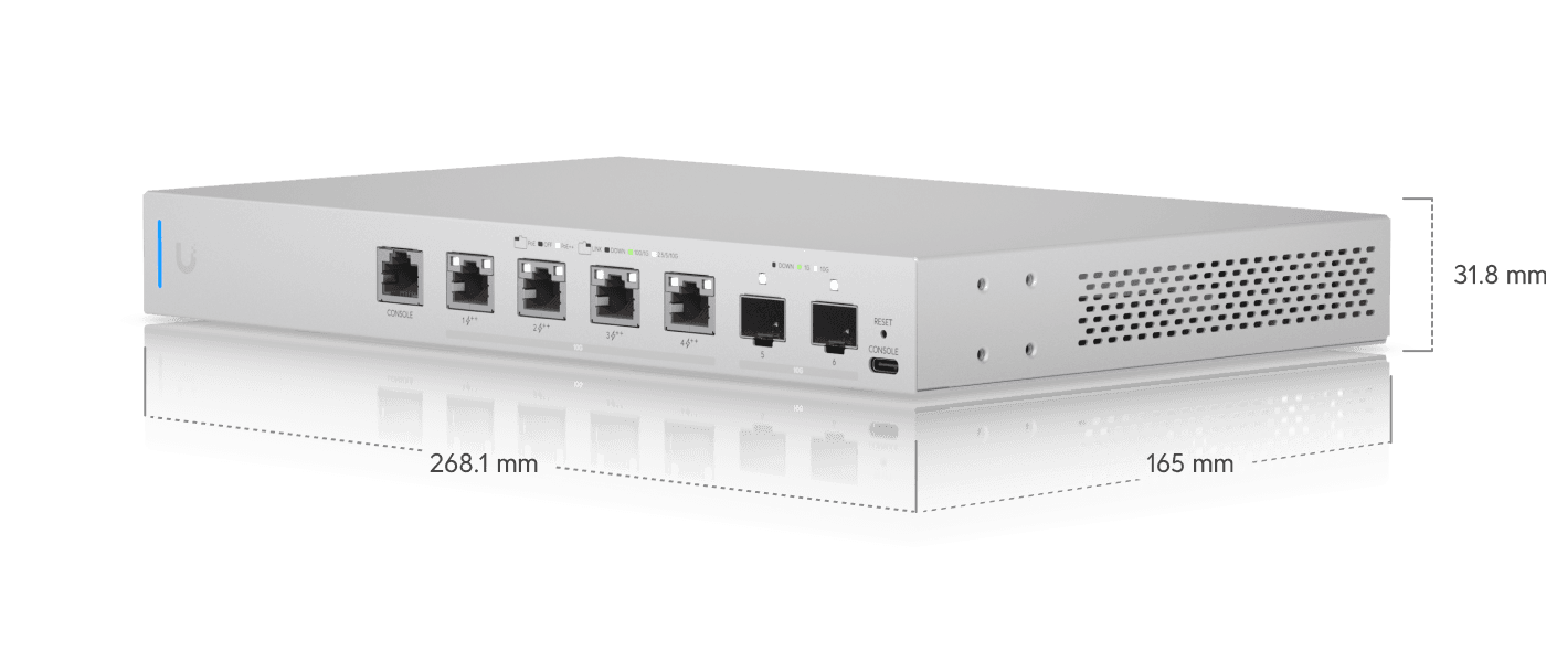 Ubiquiti US-XG-6POE UniFi Switch 4x 10GbE PoE++ 2x SFP+ — 3