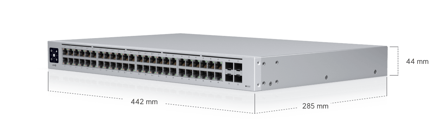 Ubiquiti USW-48-POE 48-Port Gigabit PoE+ Switch — 3