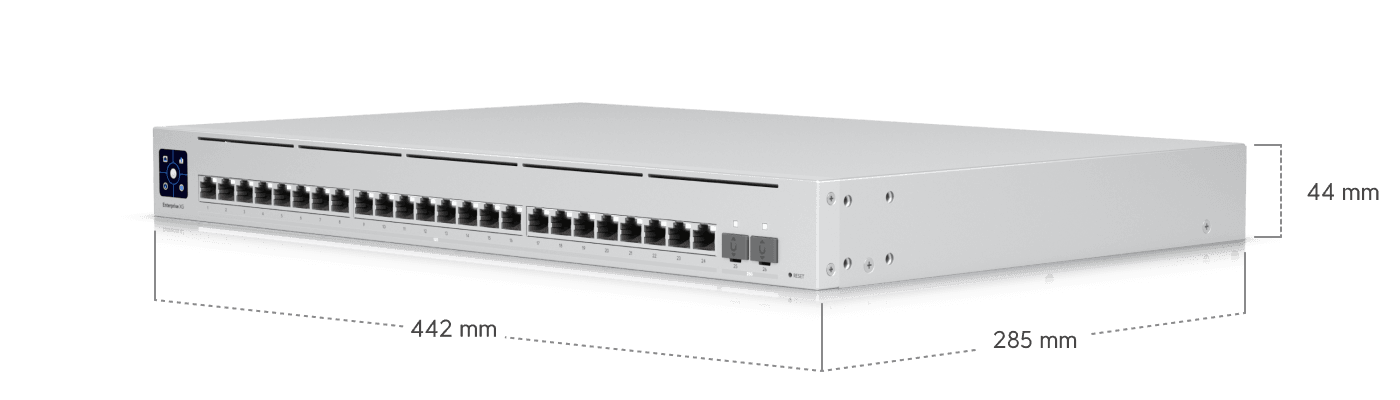 Ubiquiti USW-EnterpriseXG-24-EU 24-Port 10GbE L3 Switch — 3