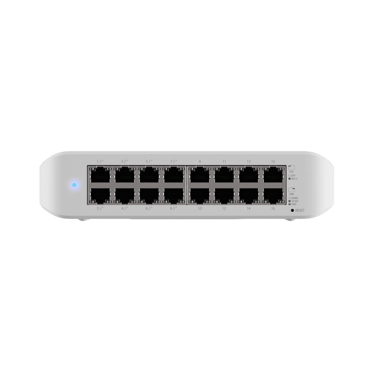 Ubiquiti USW-Lite-16-PoE 16-Port Gigabit PoE+ Switch — 5