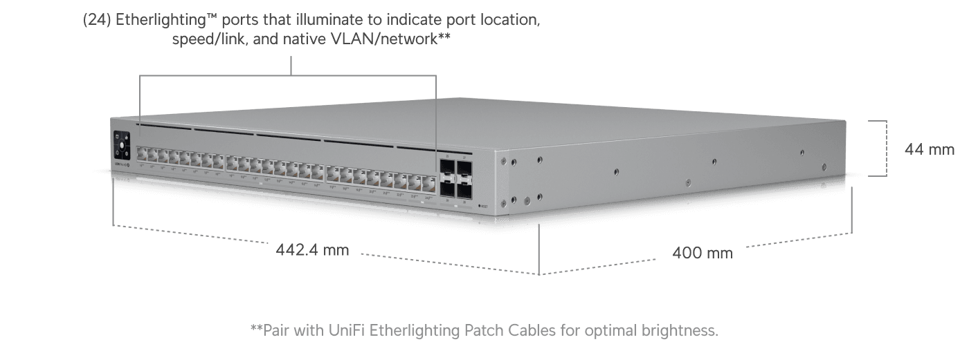 Ubiquiti USW-PRO-HD-24-POE-EU 24 Port PoE++ Switch — 3