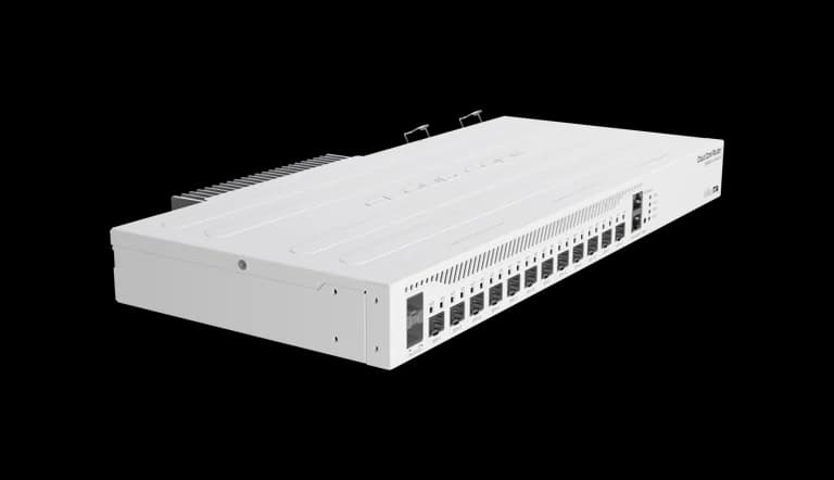 MikroTik CCR2004-1G-12S+2XS 12x10G SFP+ 2x25G SFP28 Router — 1