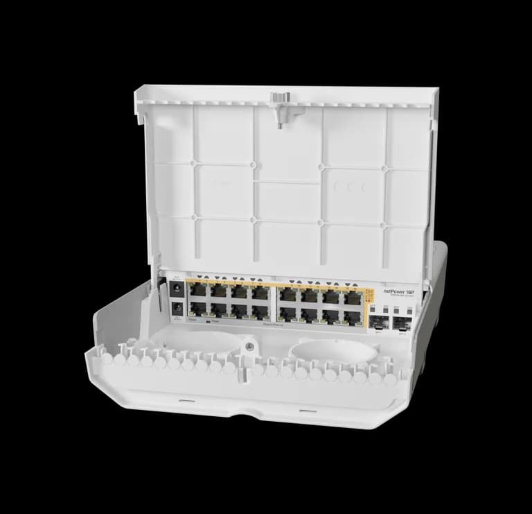 MikroTik CRS318-16P-2S+OUT netPower 16P Dış Mekan PoE Switch — 2
