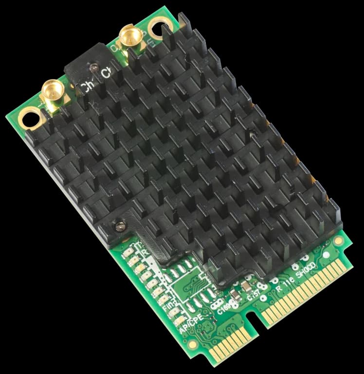 MikroTik R11e-5HacD 5 GHz 802.11ac Mini PCIe Kablosuz Kart — 1