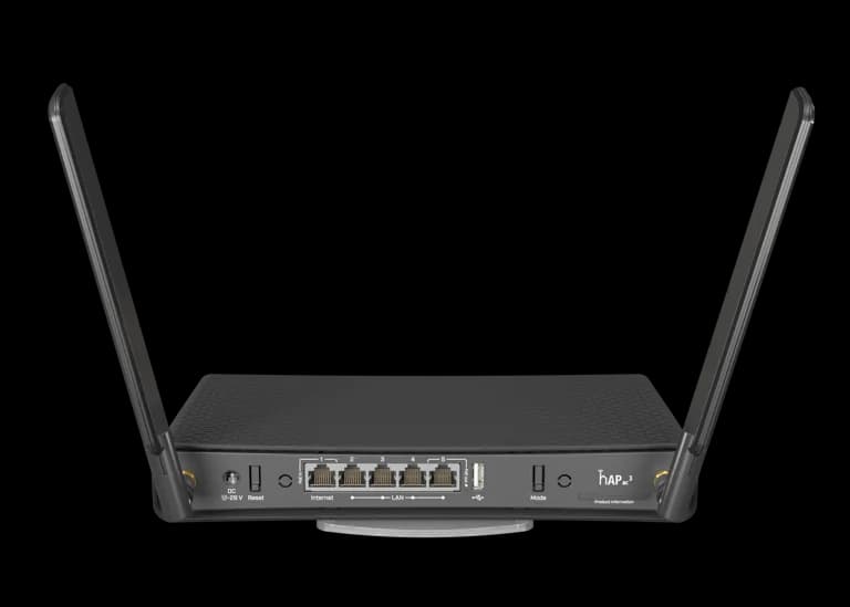 MikroTik RBD53iG-5HacD2HnD (hAP ac³) AC1200 Çift Bant WiFi Router