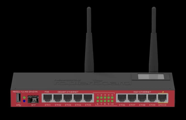 MikroTik RB2011UiAS-2HnD-IN Wireless Router — 1