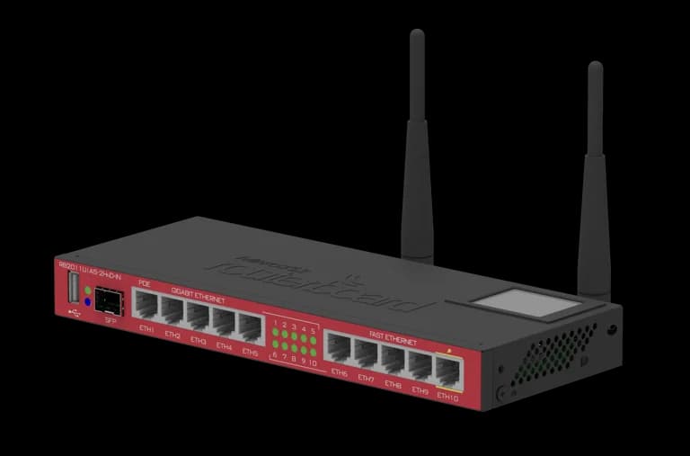 MikroTik RB2011UiAS-2HnD-IN Wireless Router — 2