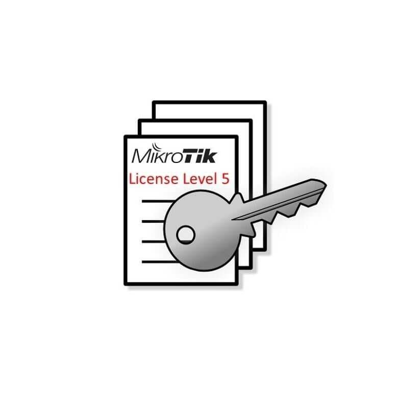 MikroTik RouterOS Level 5 Lisansı