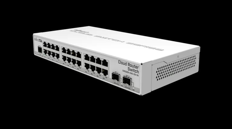 MikroTik CRS326-24G-2S+IN Managed Gigabit Switch — 1